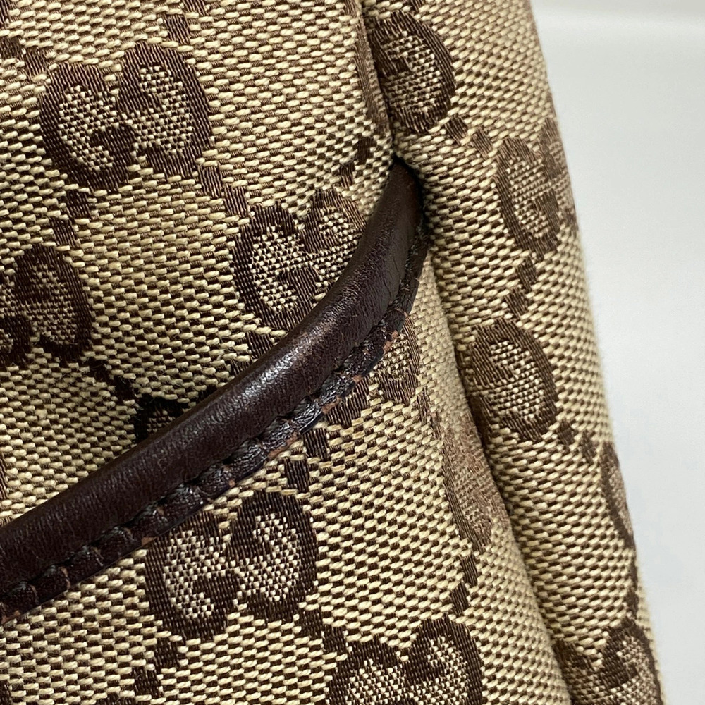 Gucci GG tote bag shoulder canvas brown - Picture 4 of 6